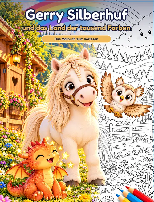 Cover Gerry Silberhuf und das Land der tausend Farben